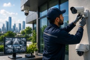 تركيب وصيانة كاميرات المراقبة (CCTV)